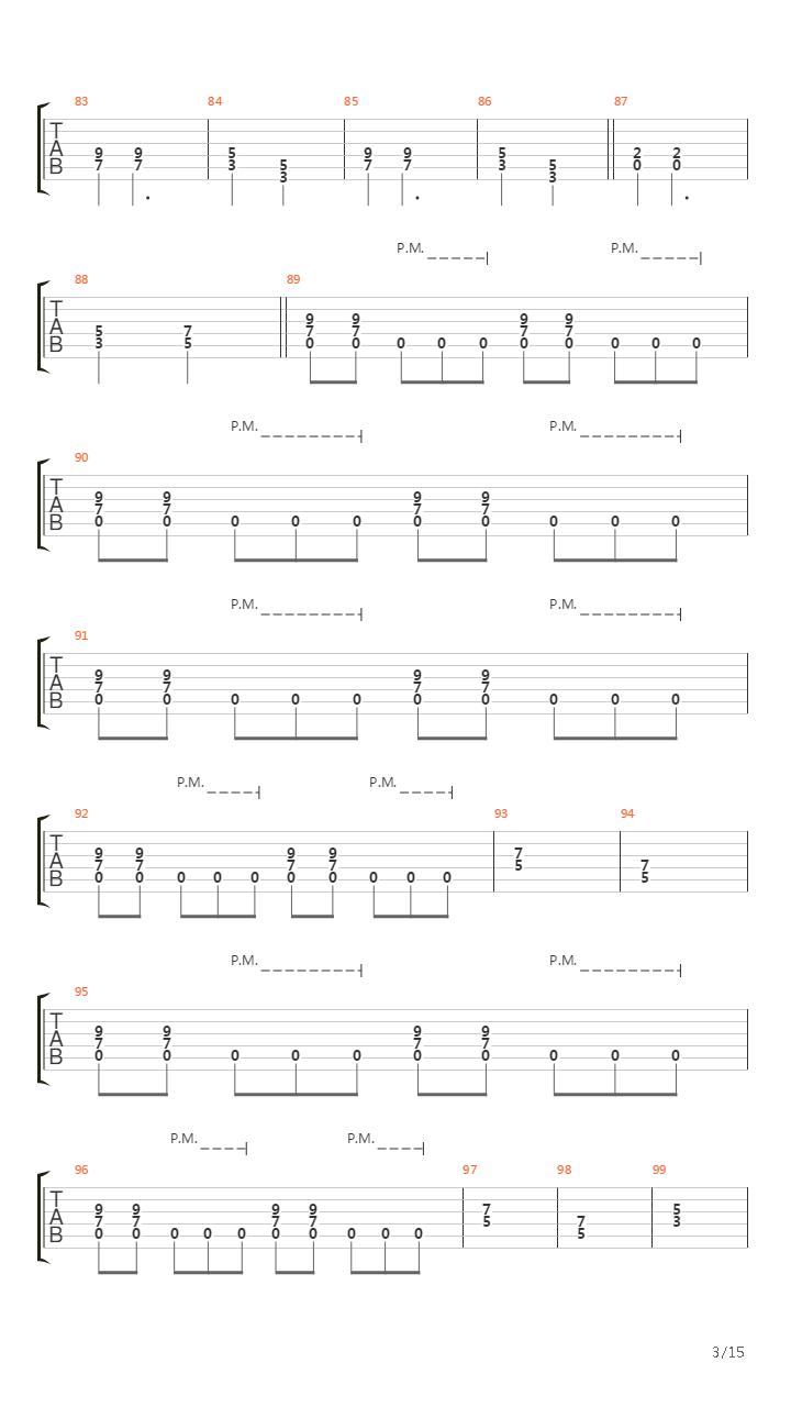 The Clansman吉他谱