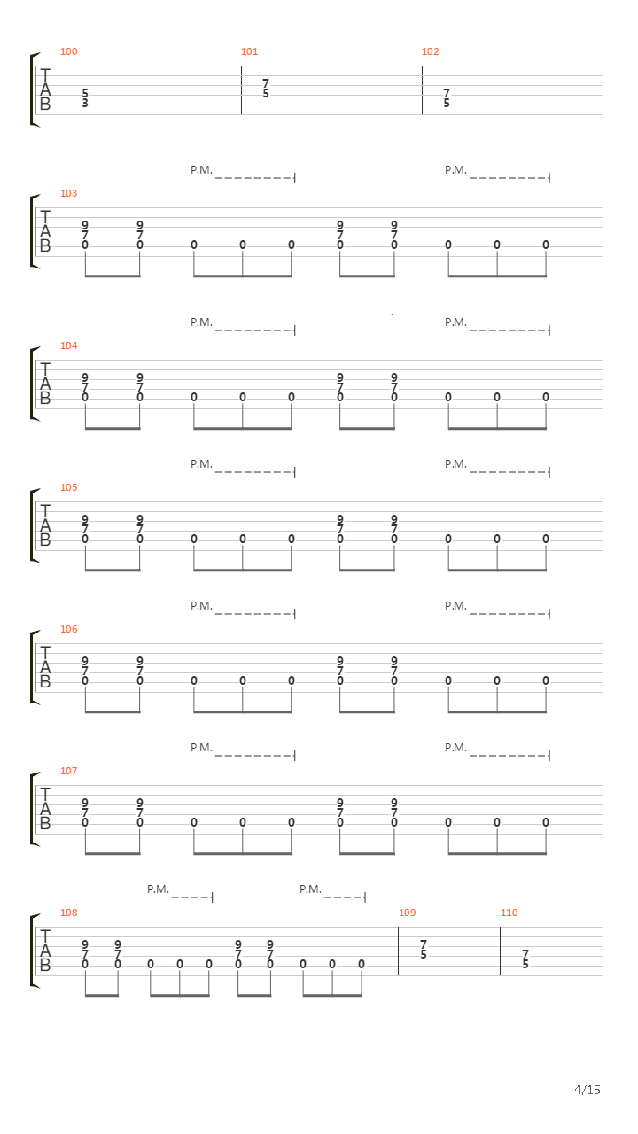 The Clansman吉他谱