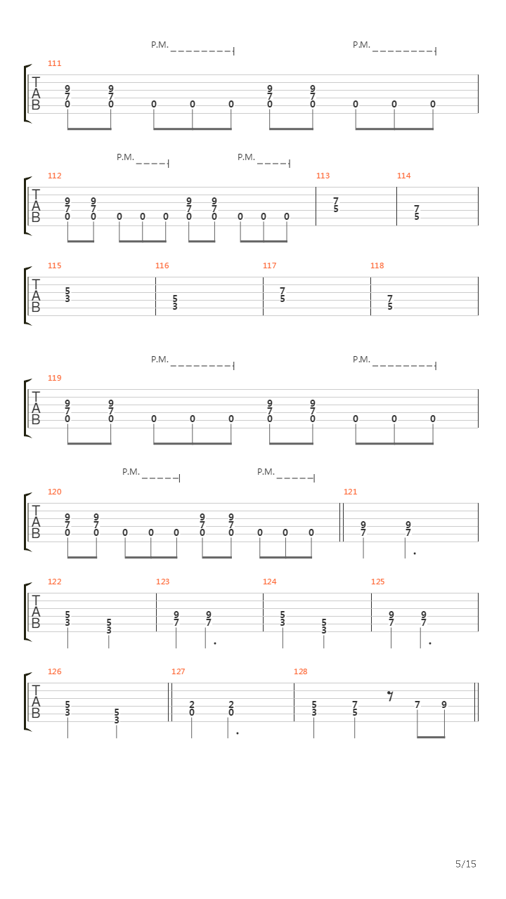 The Clansman吉他谱