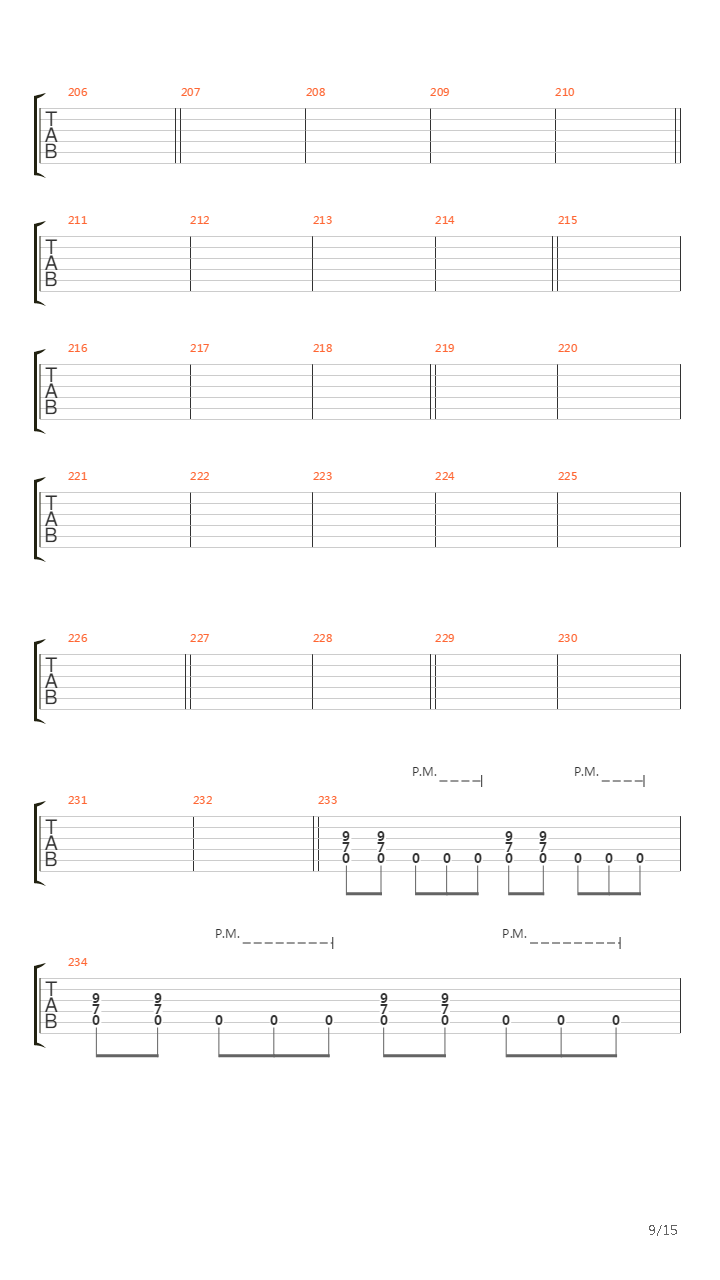 The Clansman吉他谱