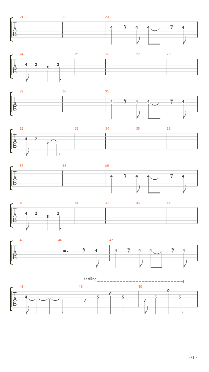 German Engineering吉他谱