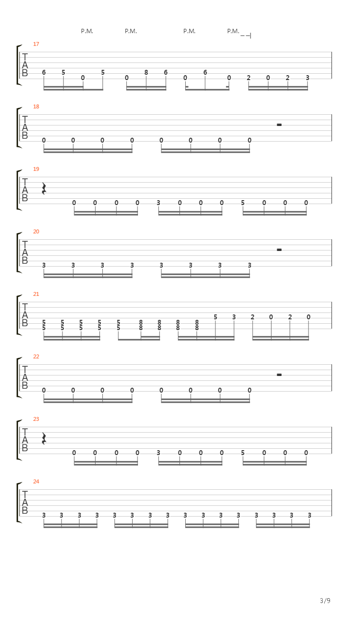 The Unsaid吉他谱