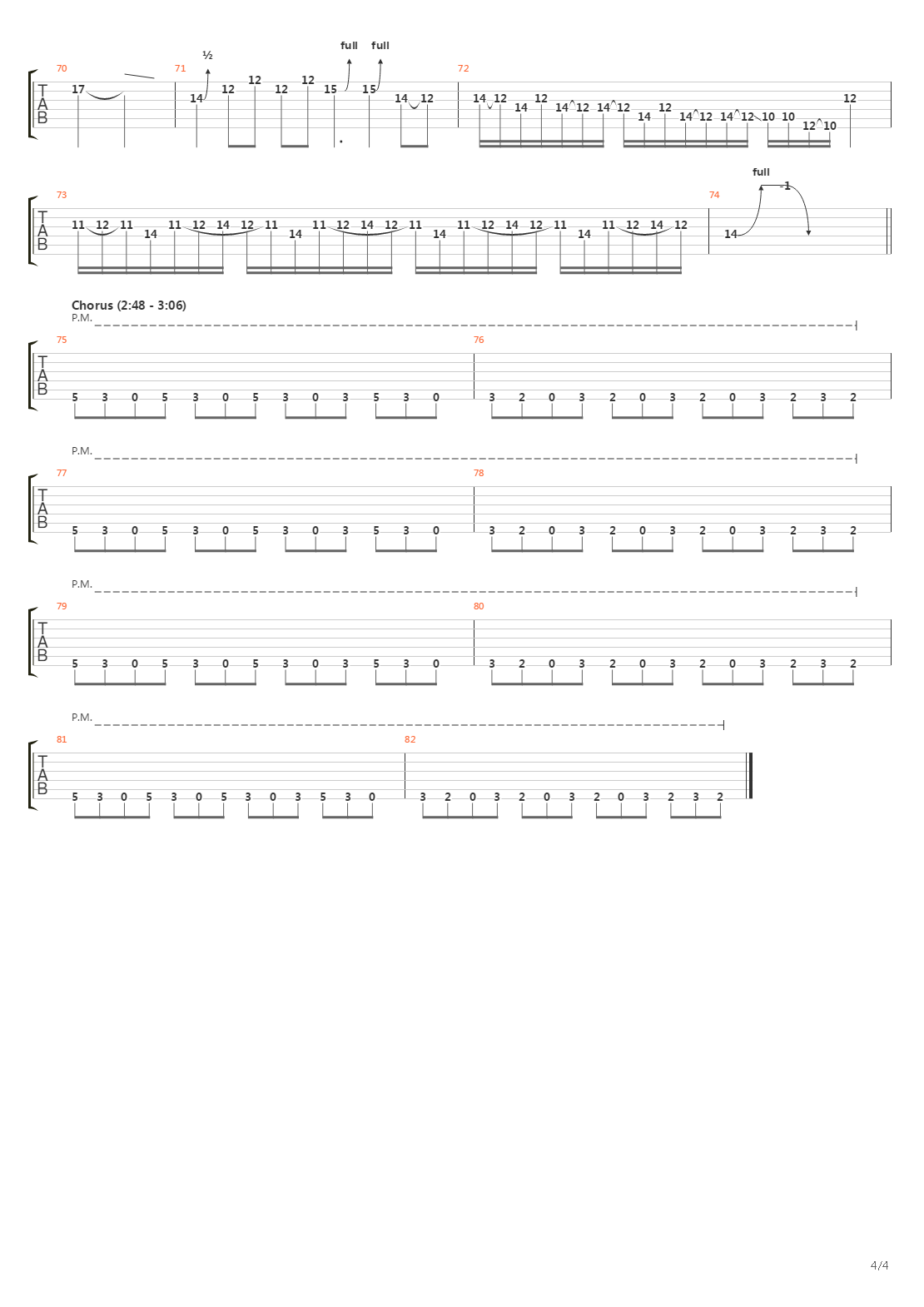 Blinded吉他谱