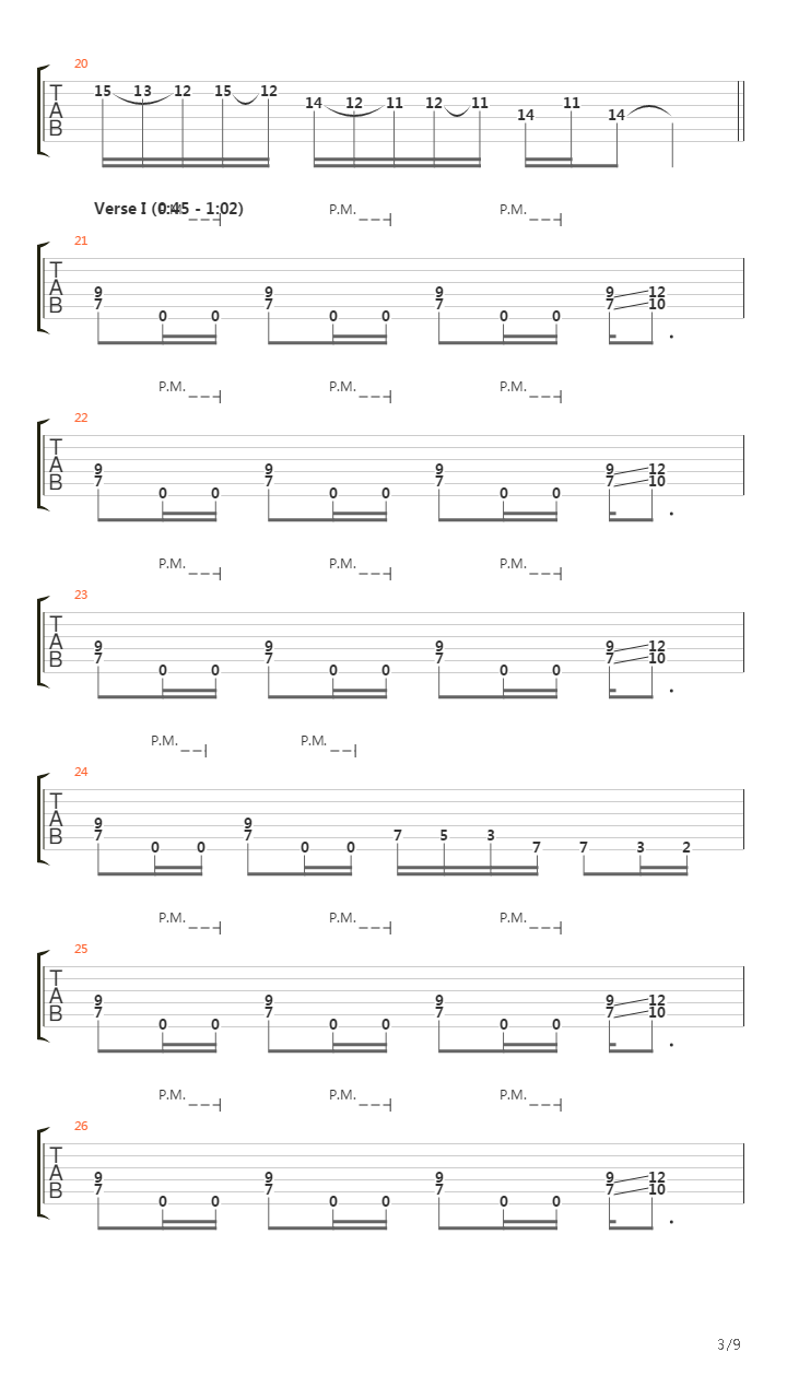 Blinded吉他谱