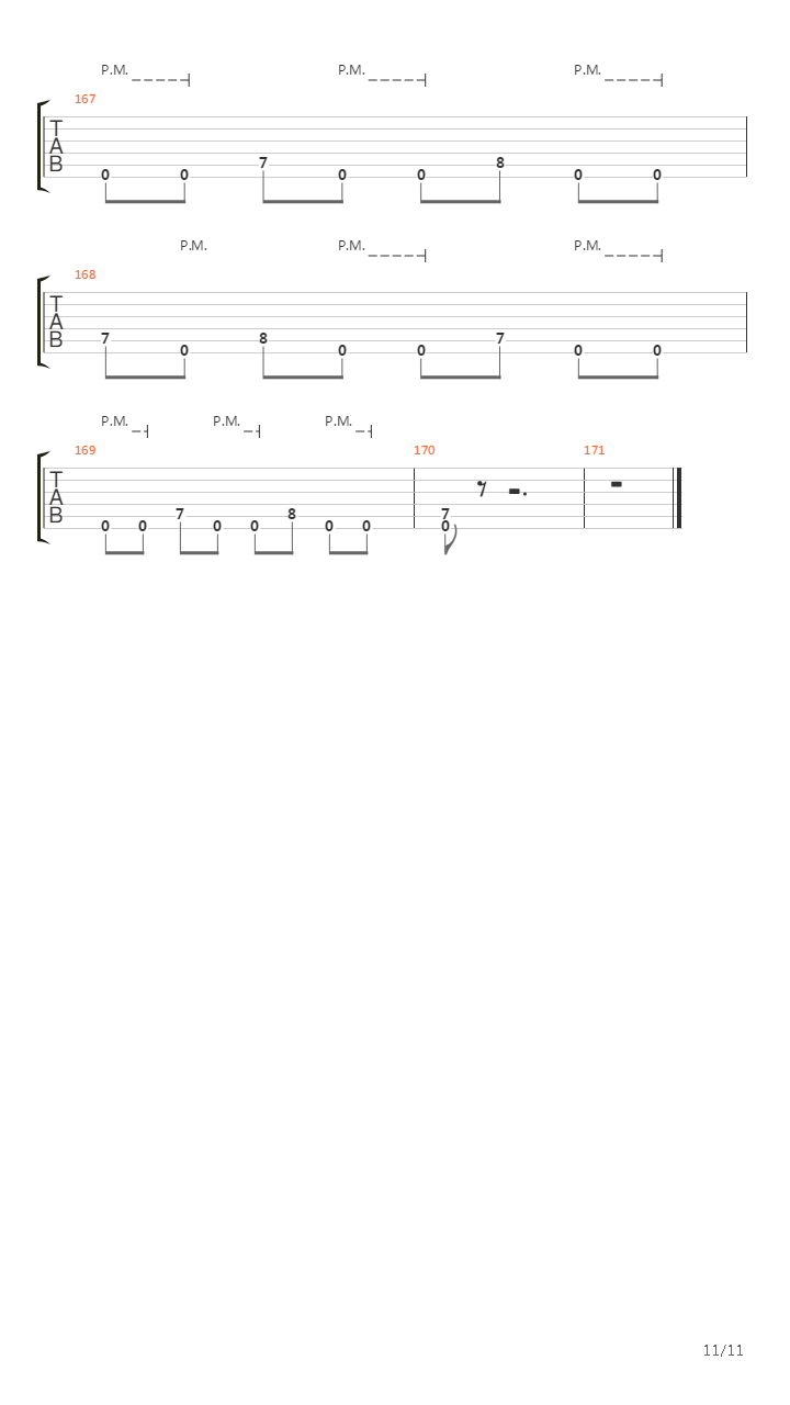 Open吉他谱