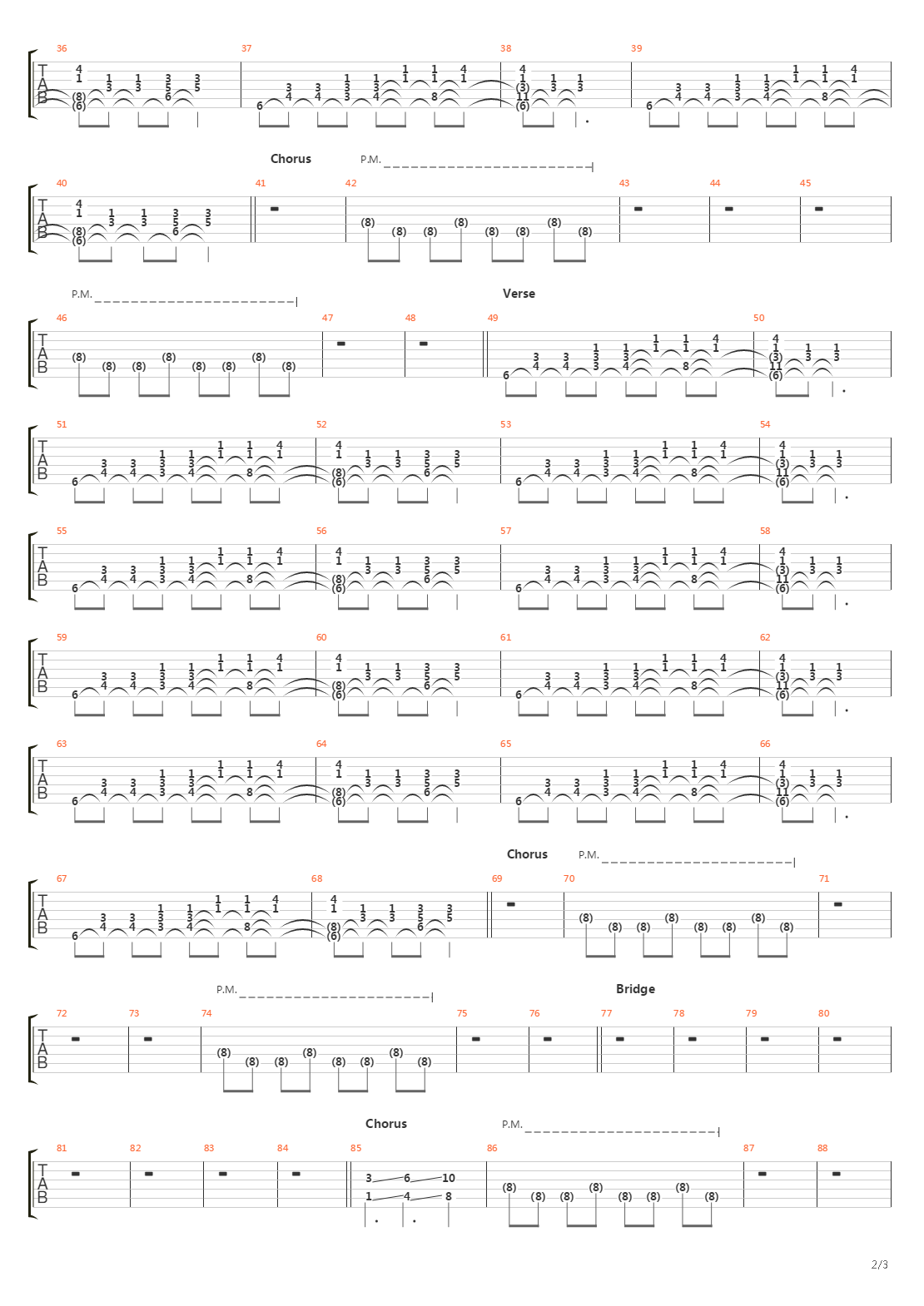 Burn吉他谱