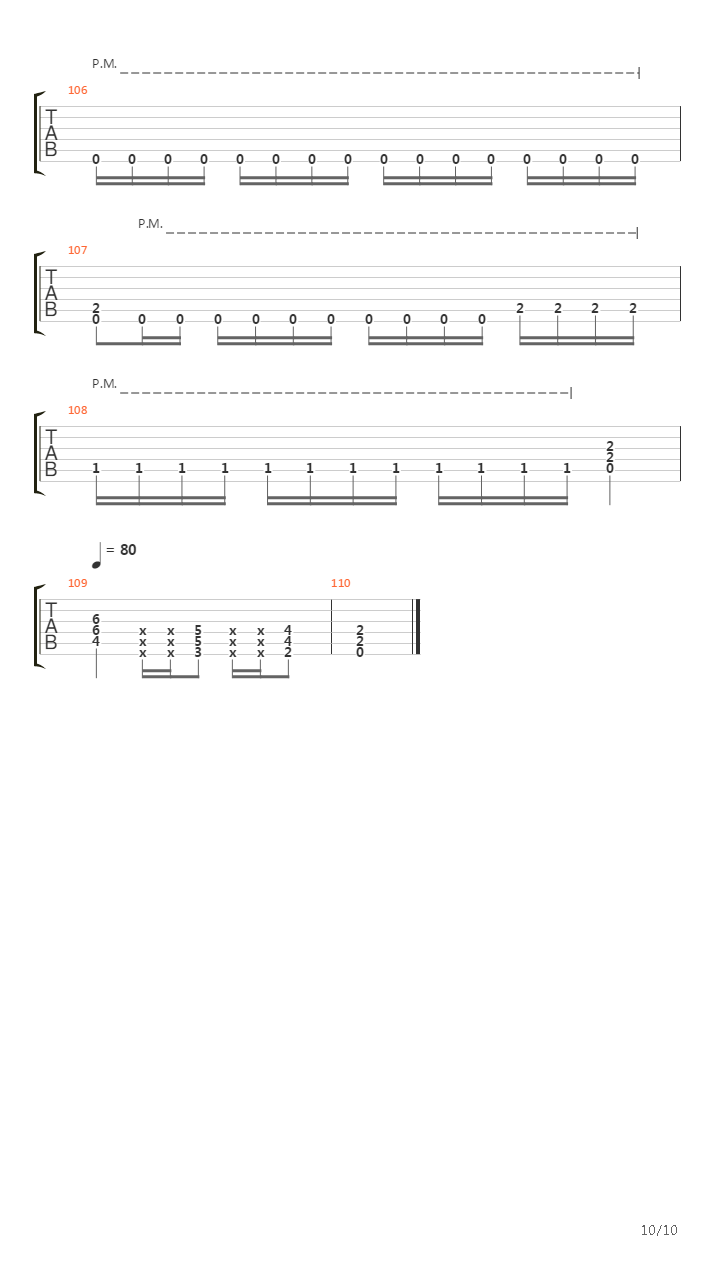 The Roman God吉他谱