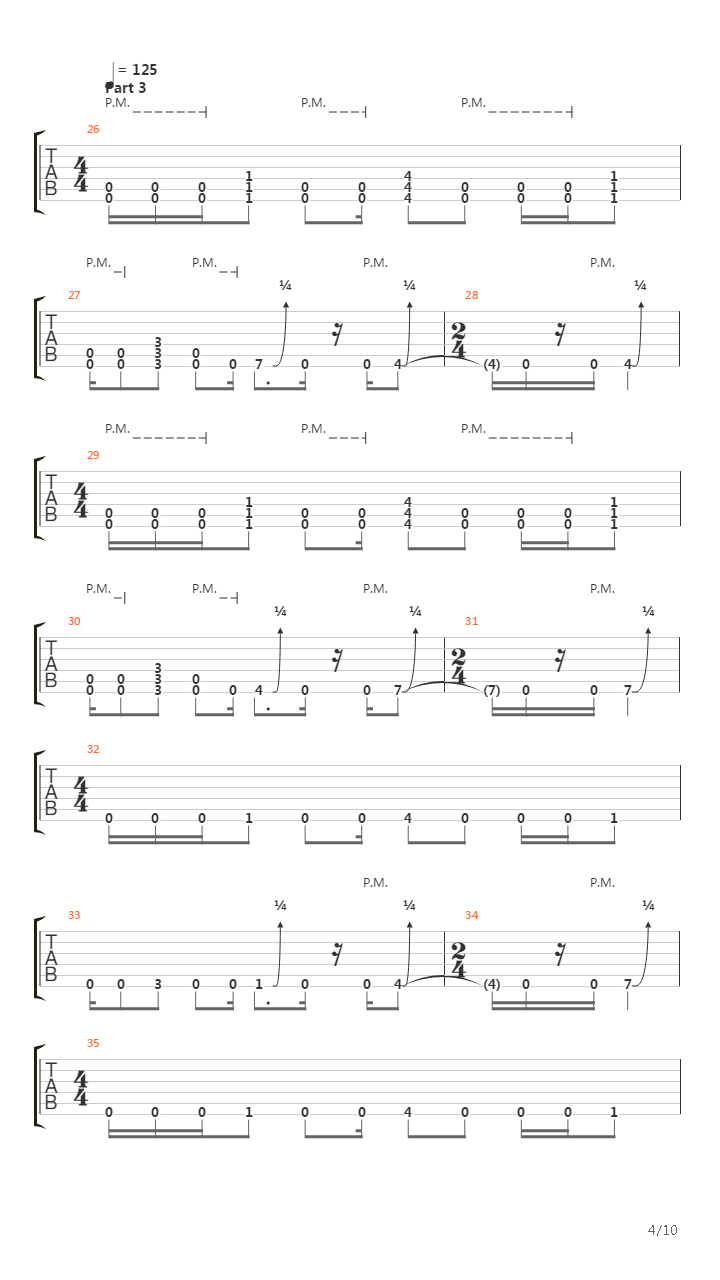 Intermission吉他谱