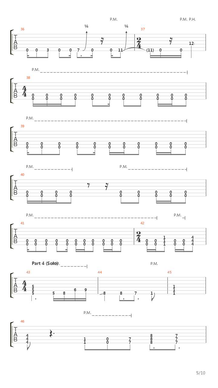 Intermission吉他谱