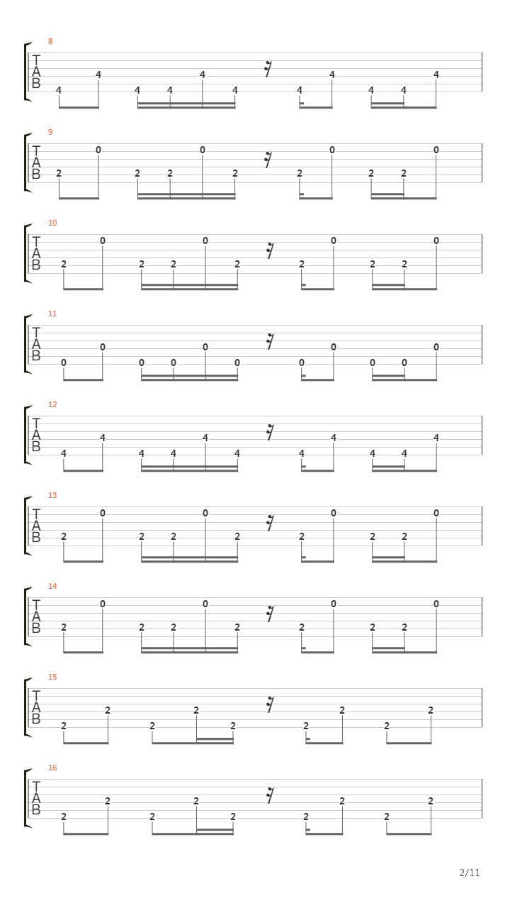 Fade To Grey吉他谱