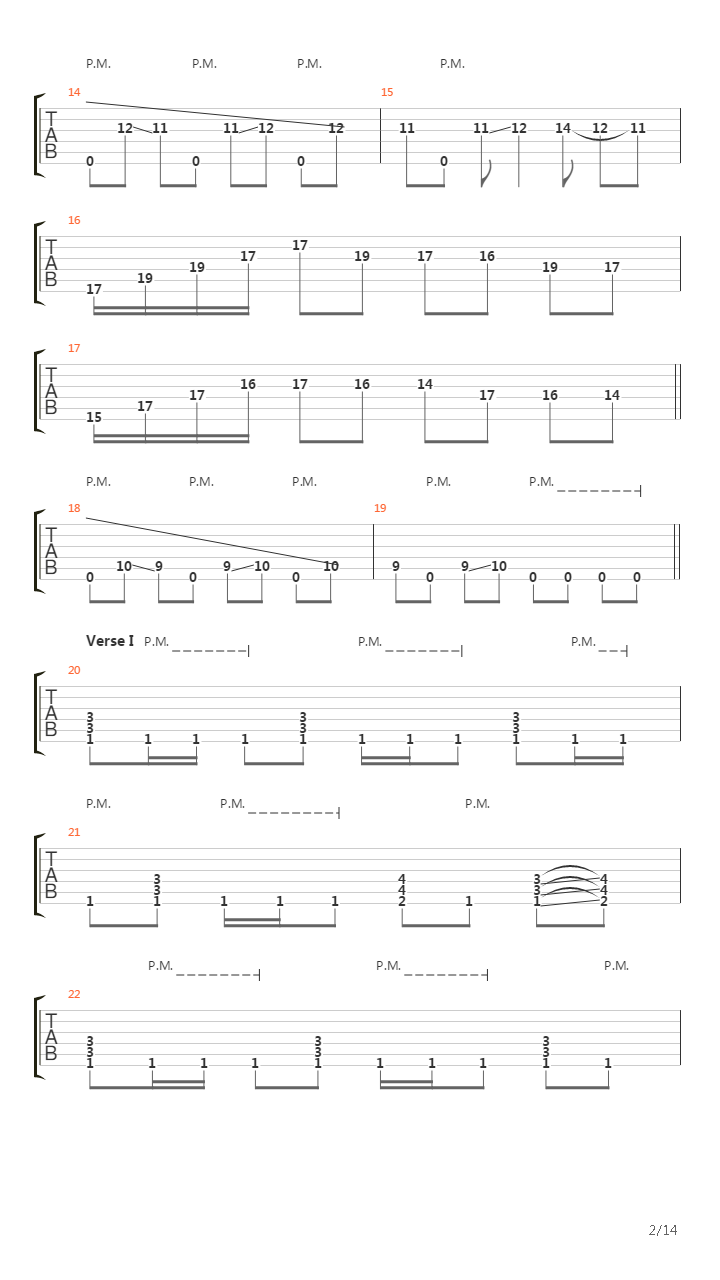 Ashes吉他谱