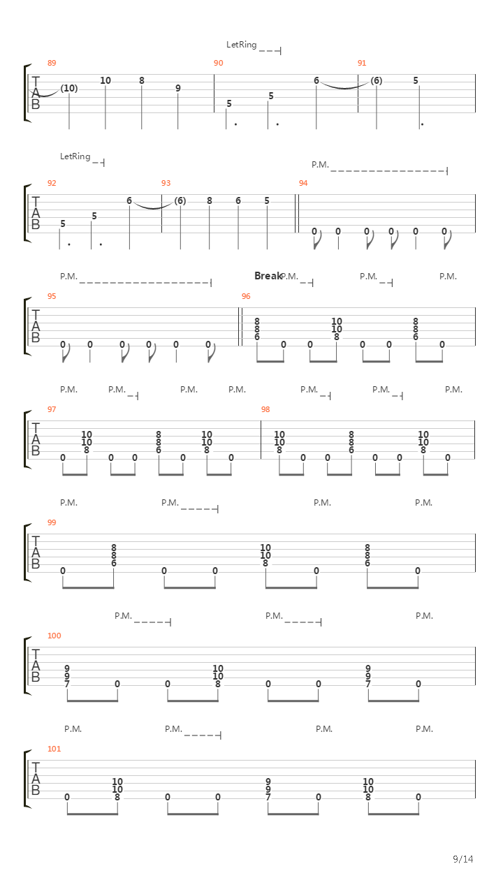 Ashes吉他谱