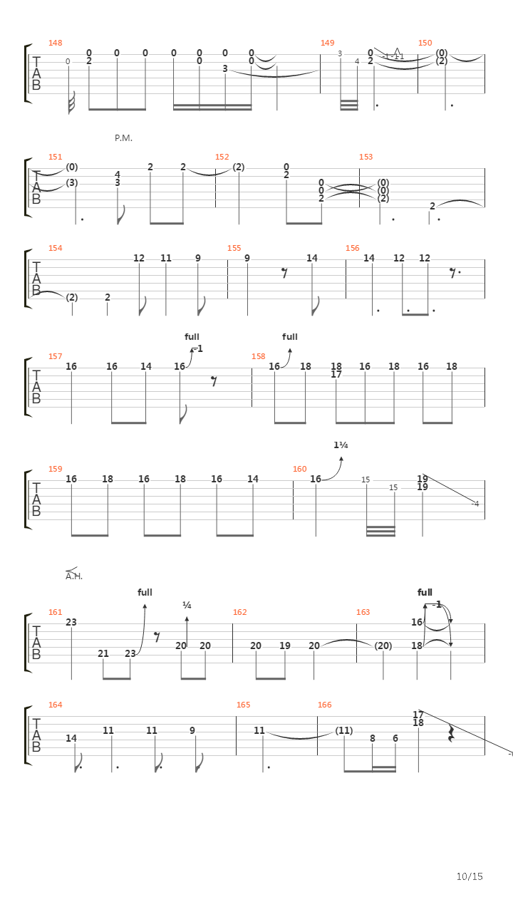 Packard Goose吉他谱