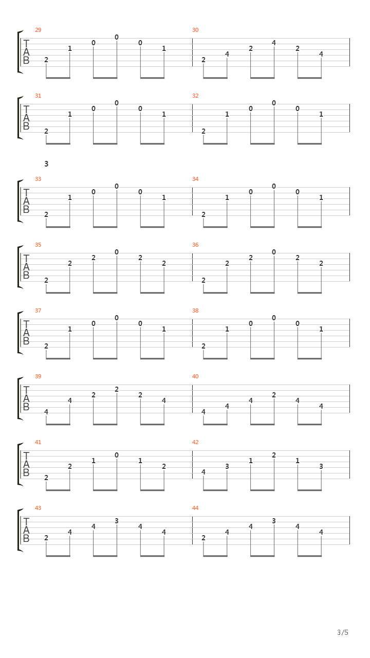 Ave Maria吉他谱