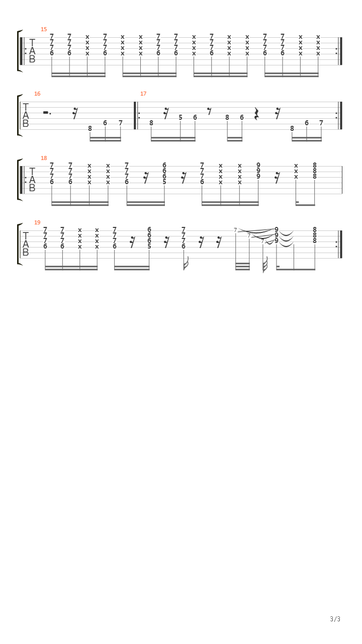 guitar player licks and lessons - A 70 'S FUNK LESSON吉他谱