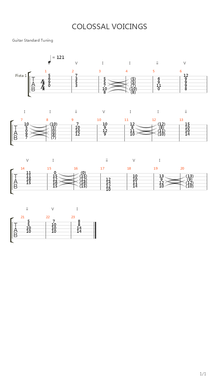 guitar player licks and lessons - COLOSSAL VOICINGS By John Stowell February 199吉他谱