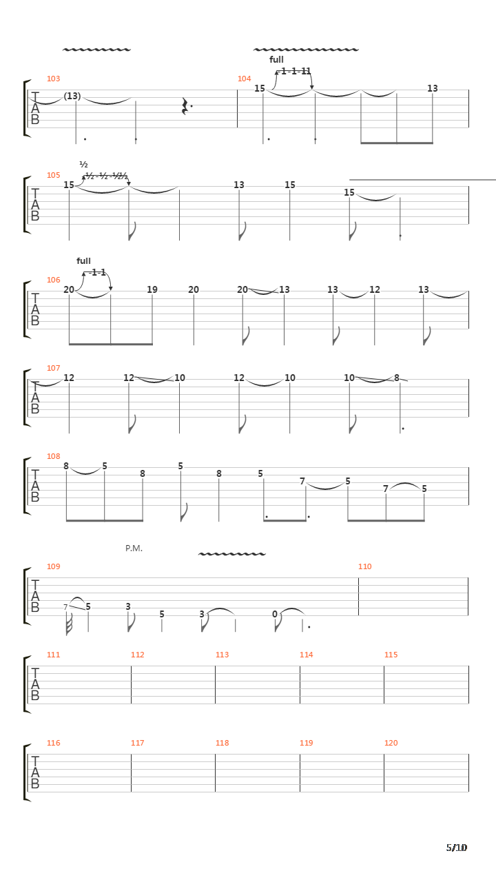 吴琳吉他教室-十字路口 Crossroads吉他谱