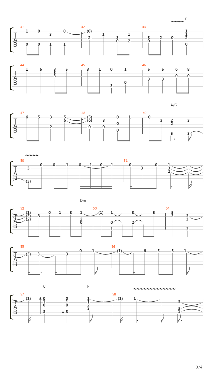 Corranda吉他谱