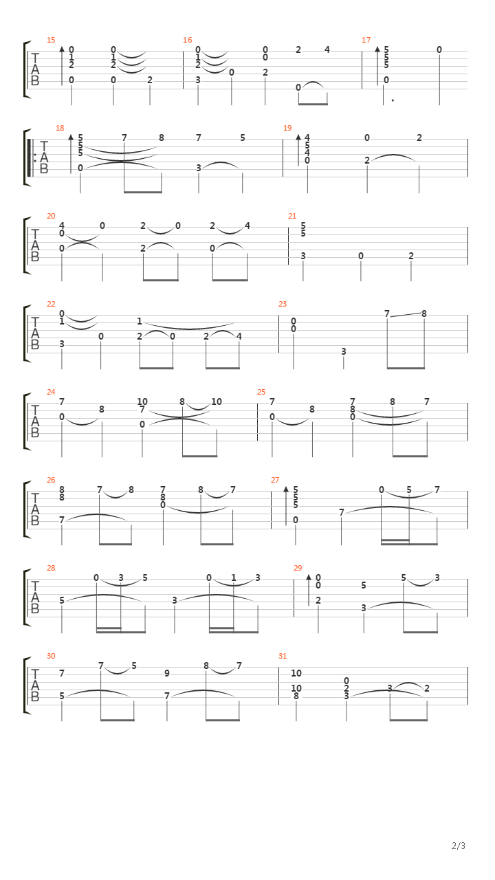 Pavanas吉他谱