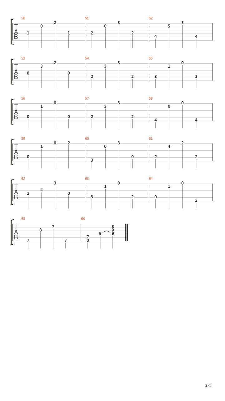 Prelude吉他谱