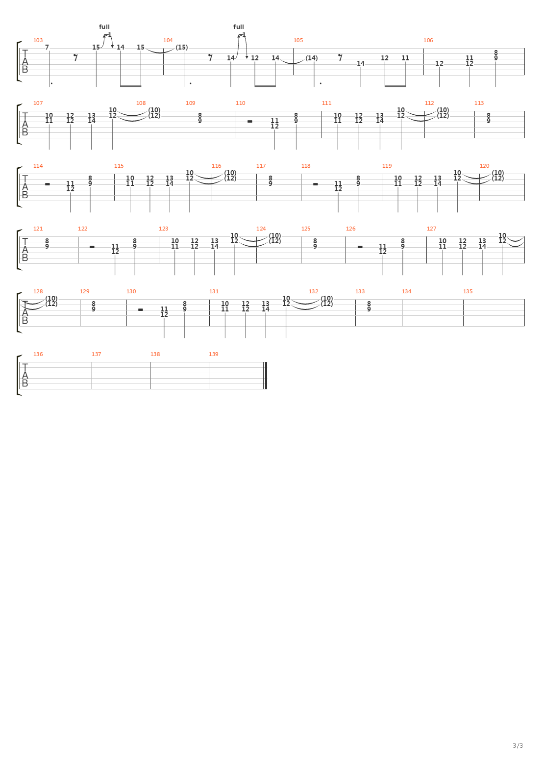 After The Ordeal吉他谱