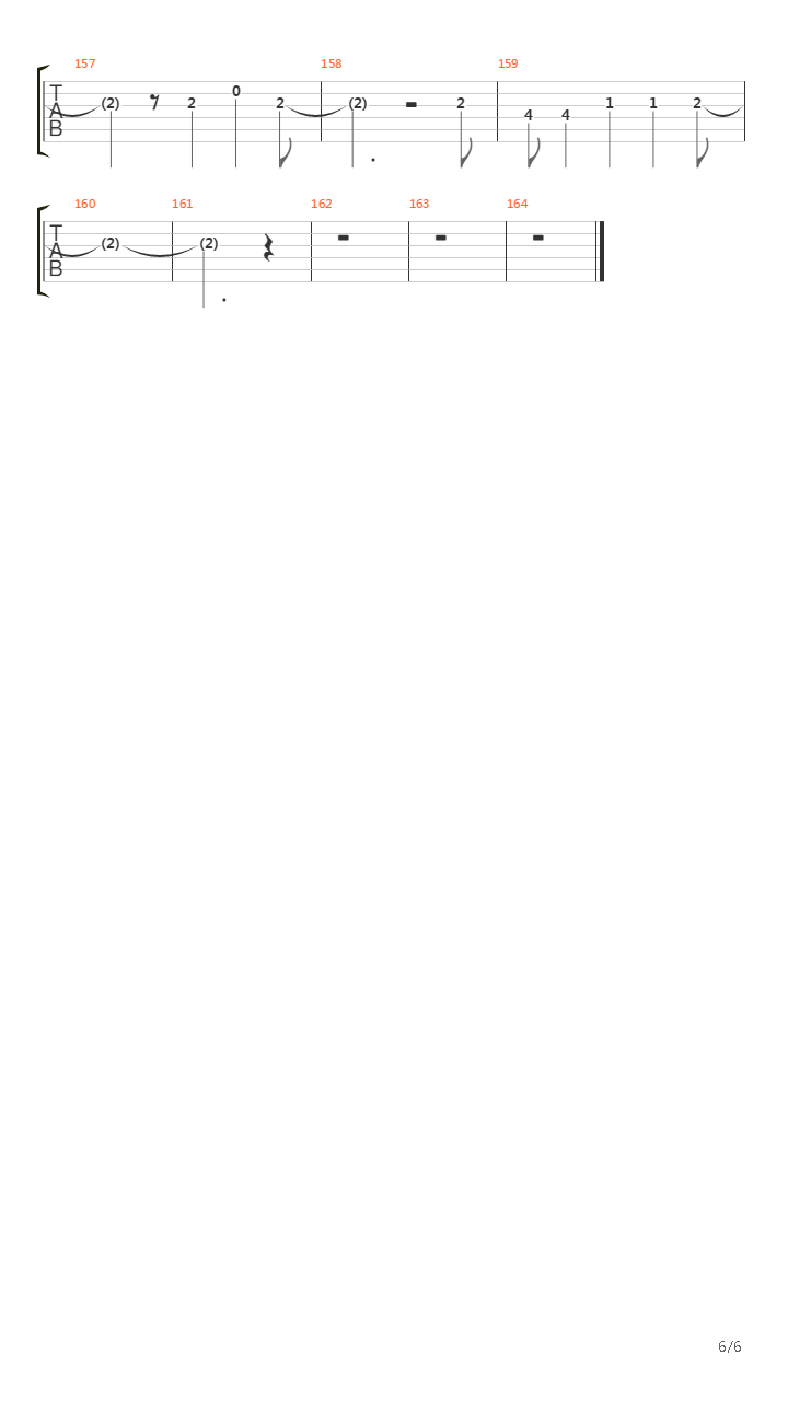 Name吉他谱
