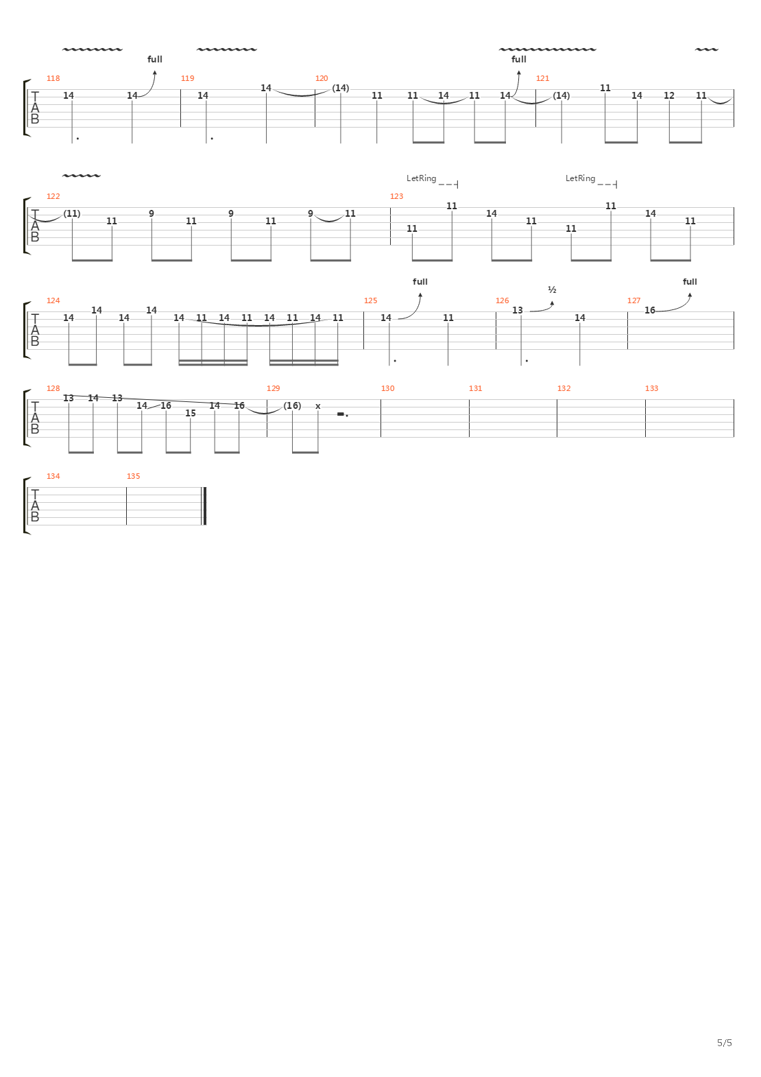 The River吉他谱