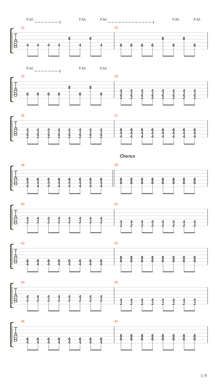 The River吉他谱