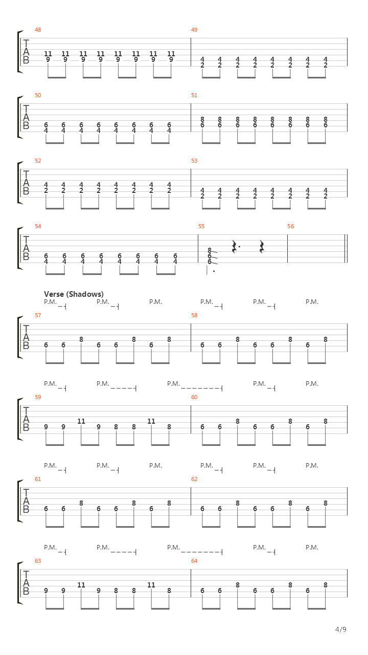 The River吉他谱
