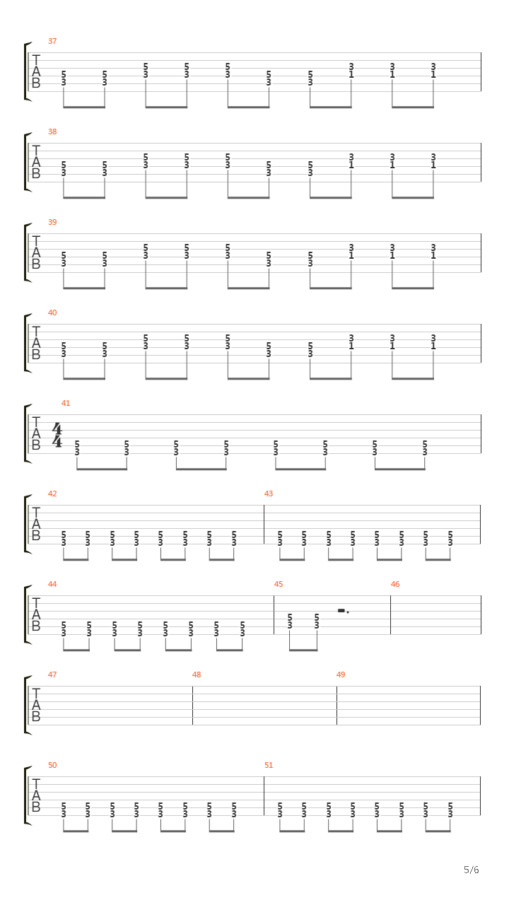 5_4吉他谱