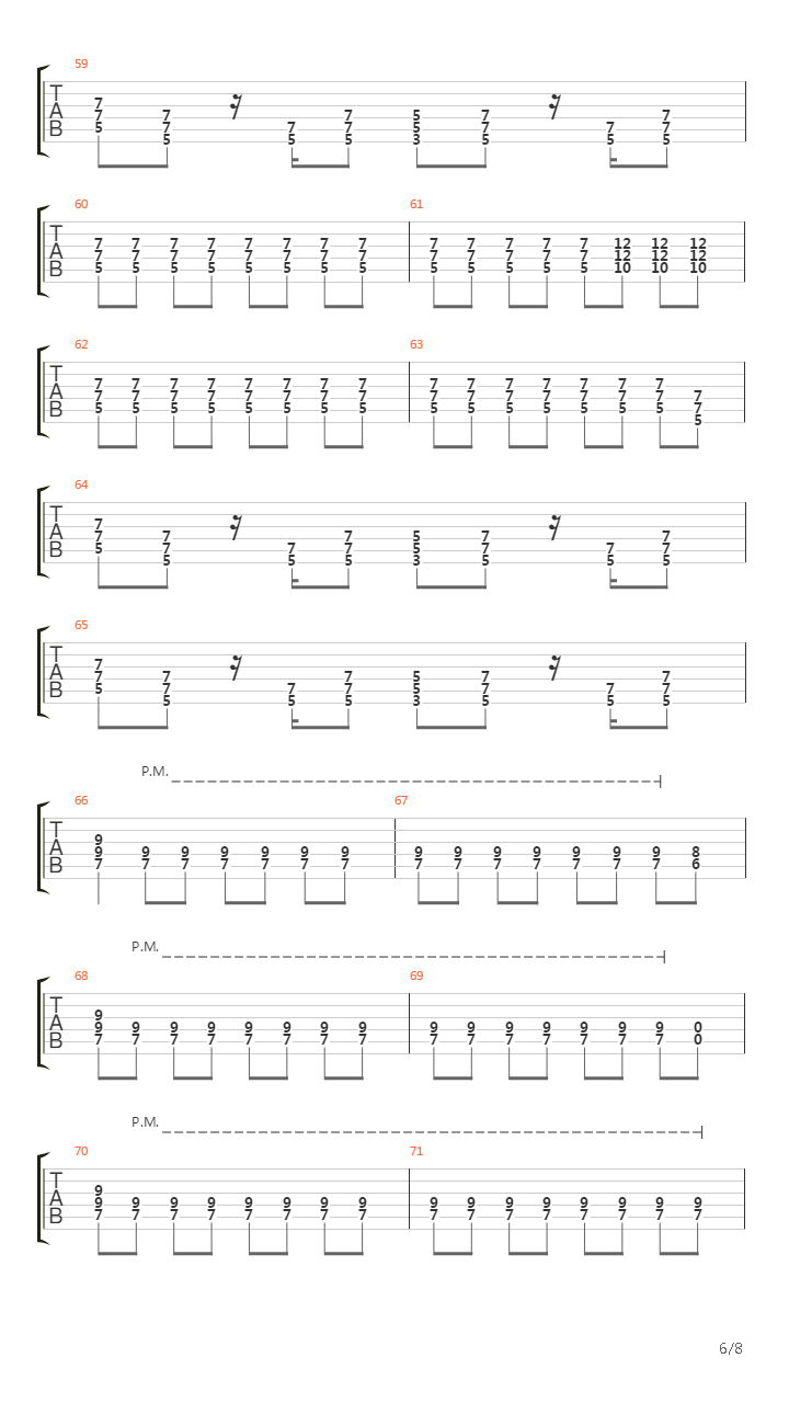 Stop When Red Lights Flash吉他谱