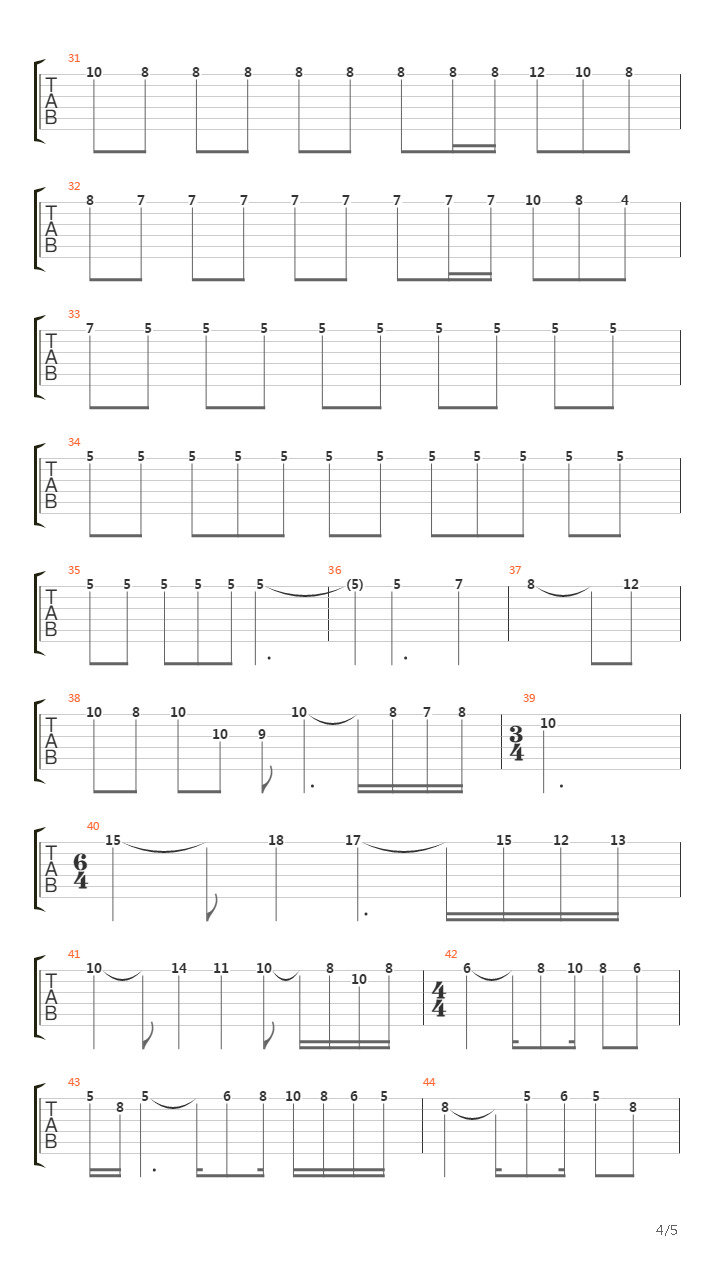 Bachianas Brasileiras 5 (Aria)吉他谱