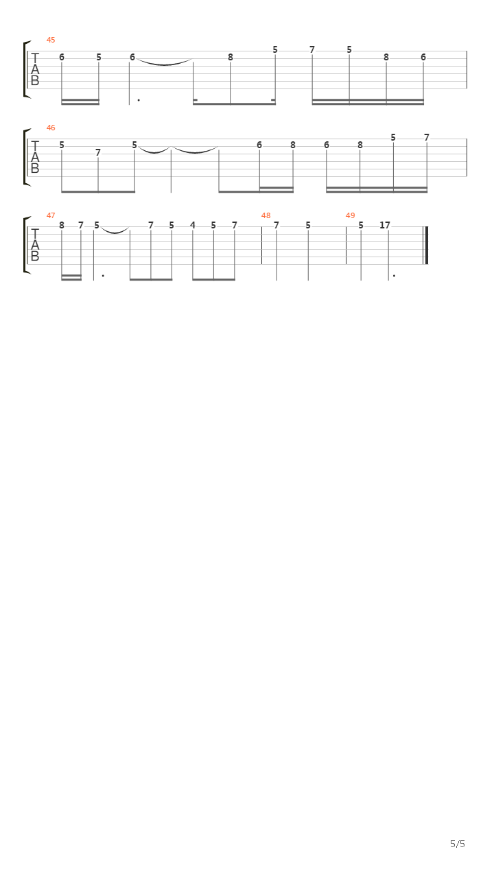 Bachianas Brasileiras 5 (Aria)吉他谱