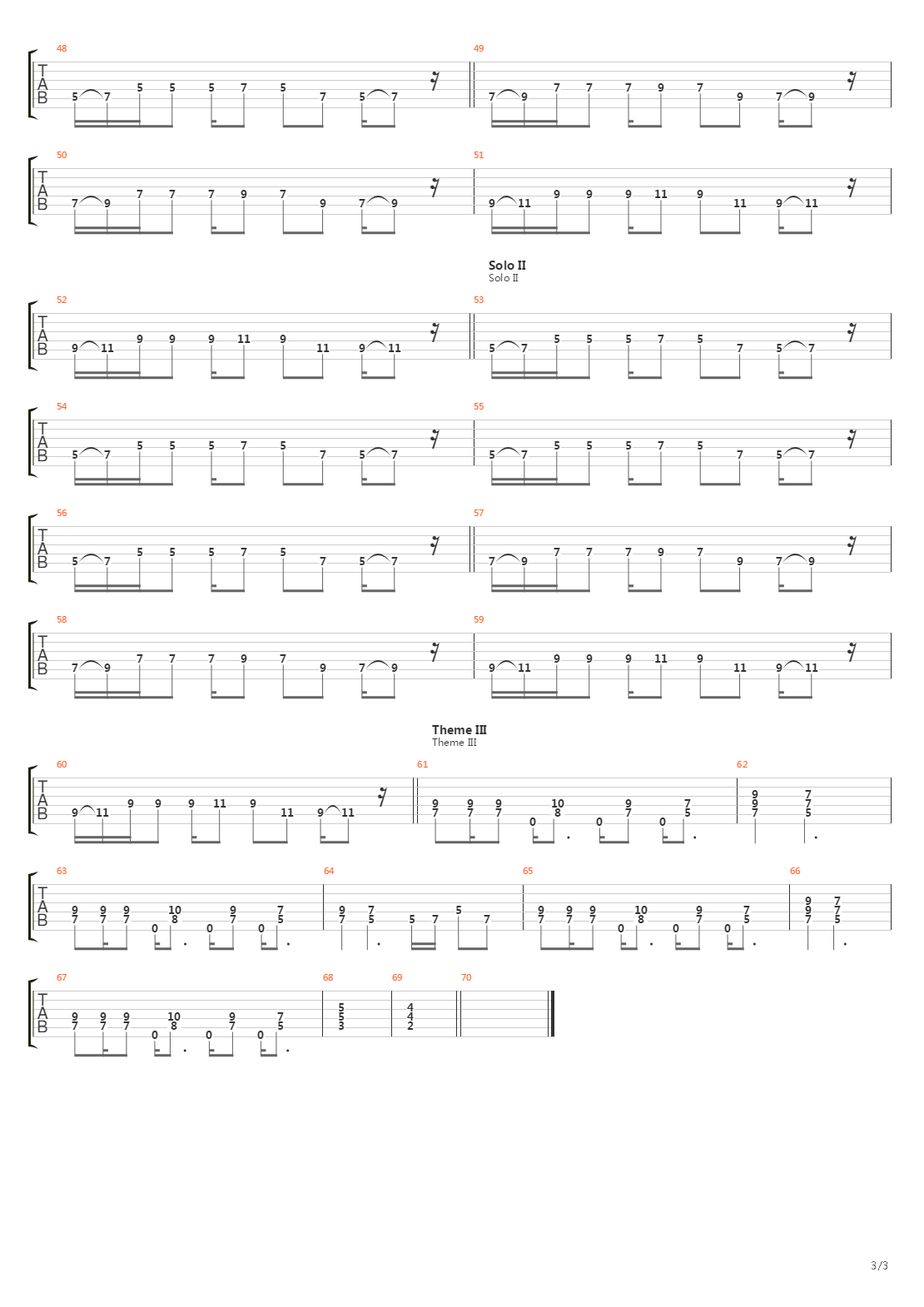 Oriental Journey吉他谱