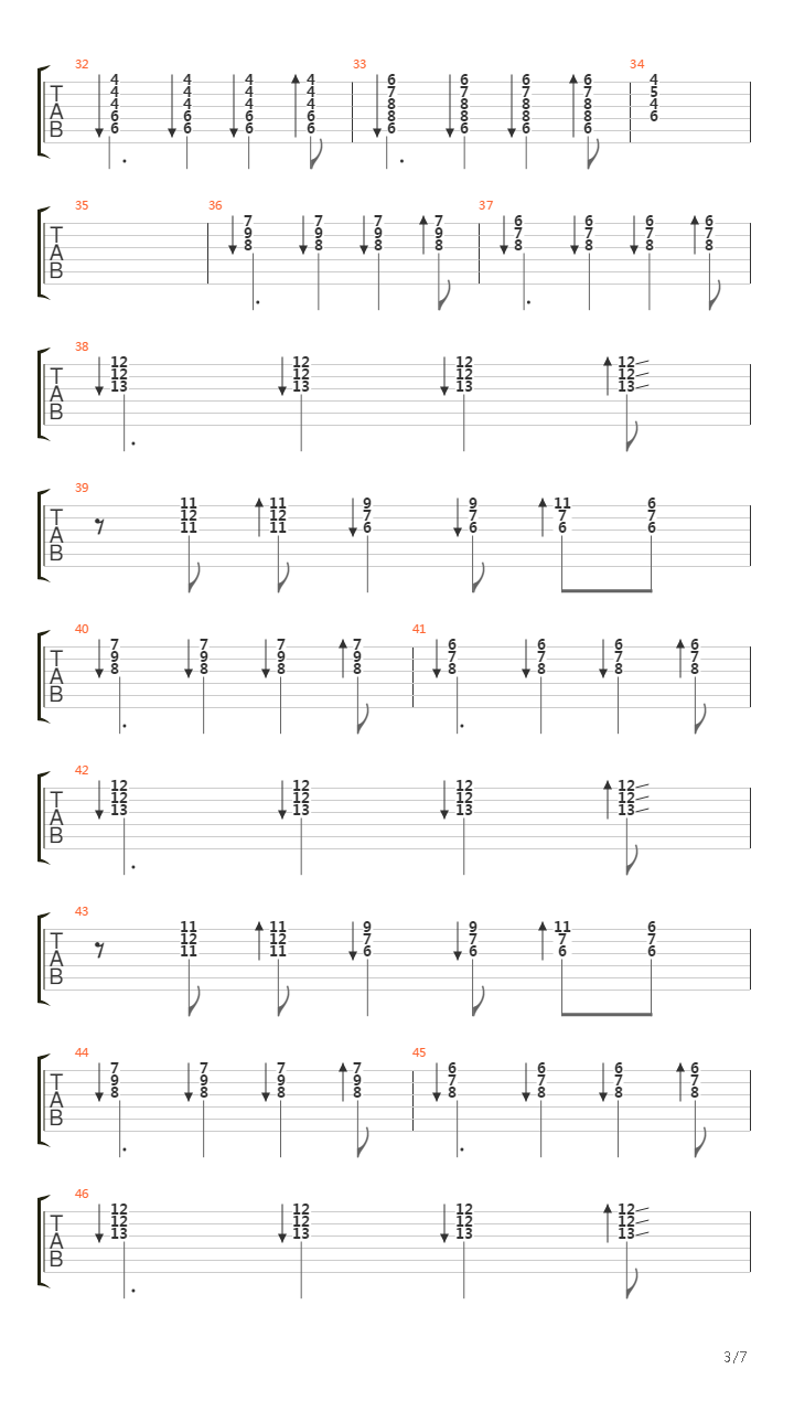 Funeral Of Hearts吉他谱