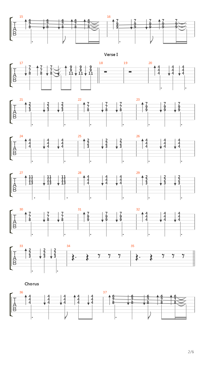 The Funeral Of Hearts吉他谱