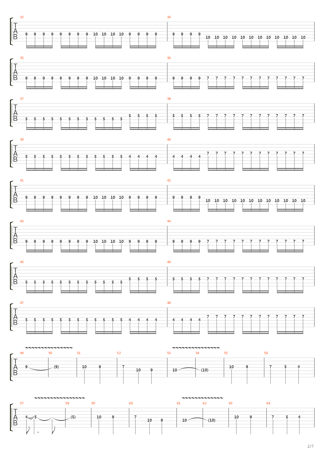 The Departure吉他谱