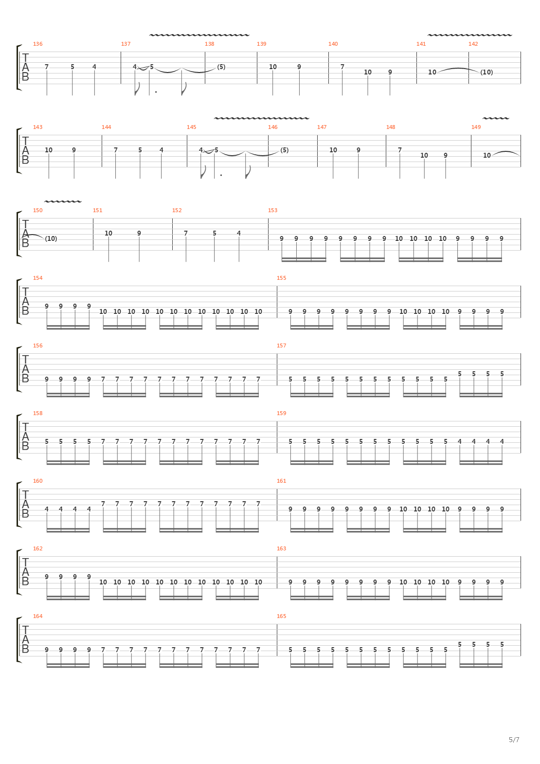 The Departure吉他谱