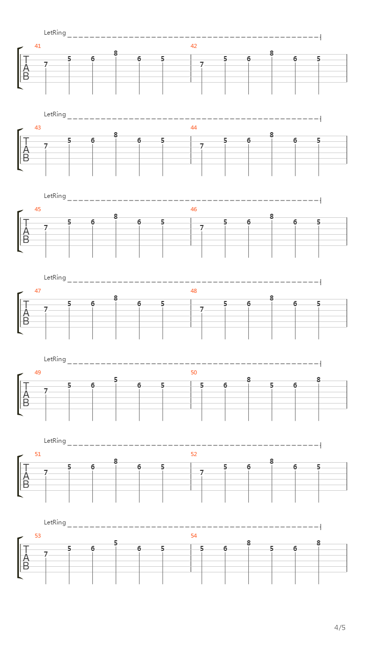 There Will Be No Violins When You Die吉他谱