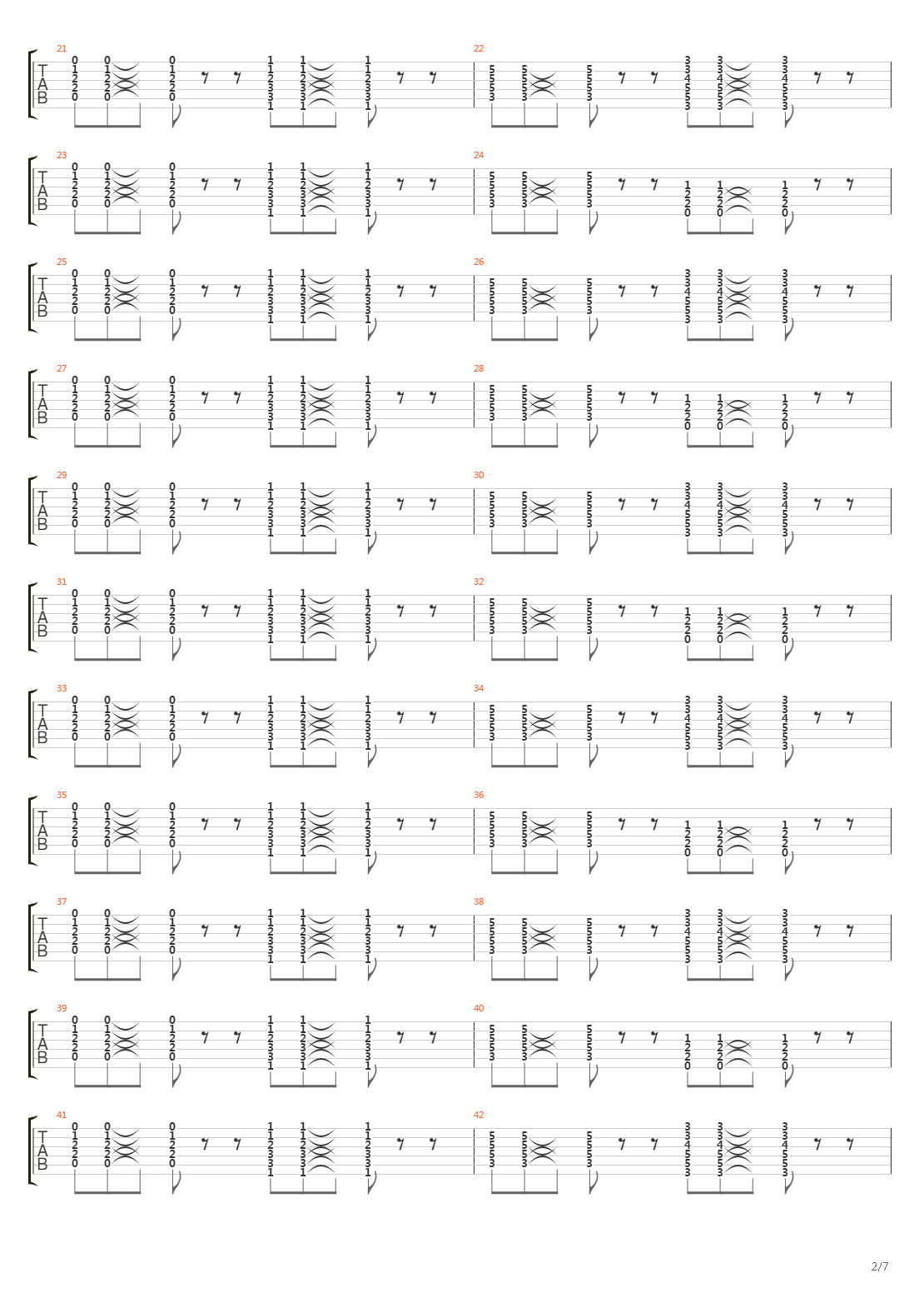 the passengers吉他谱