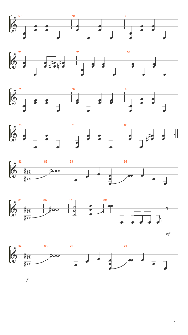 Tyrants (Piano Cover)吉他谱