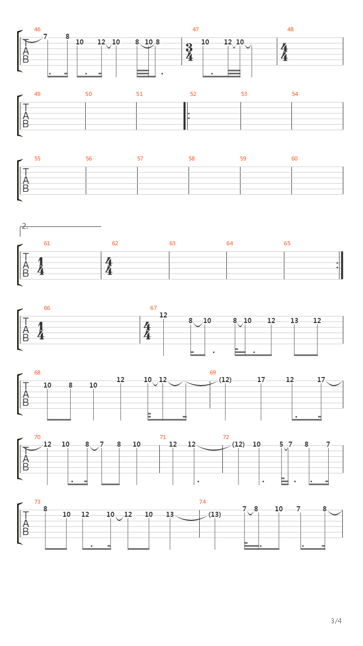 Villemann Og Magnhild吉他谱