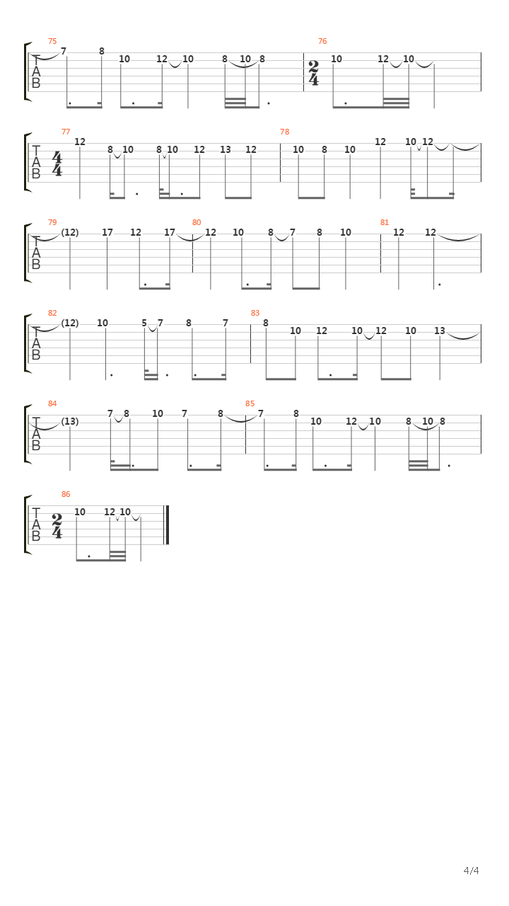 Villemann Og Magnhild吉他谱