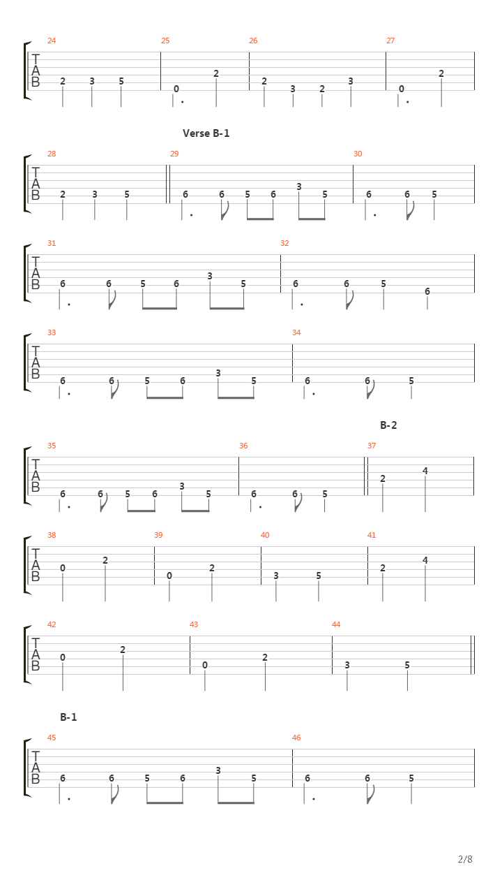 Everlost (Part I)吉他谱