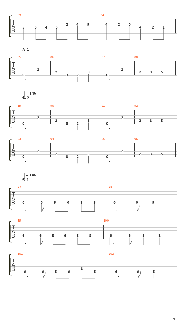 Everlost (Part I)吉他谱