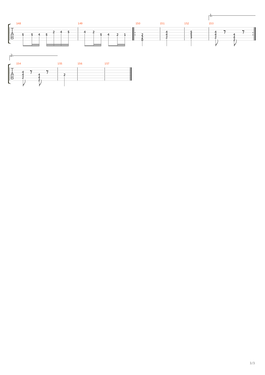 Everlost Part 1吉他谱