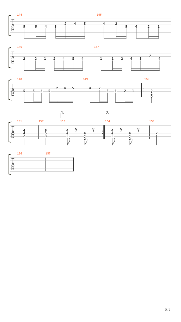 Everlost Part 1吉他谱