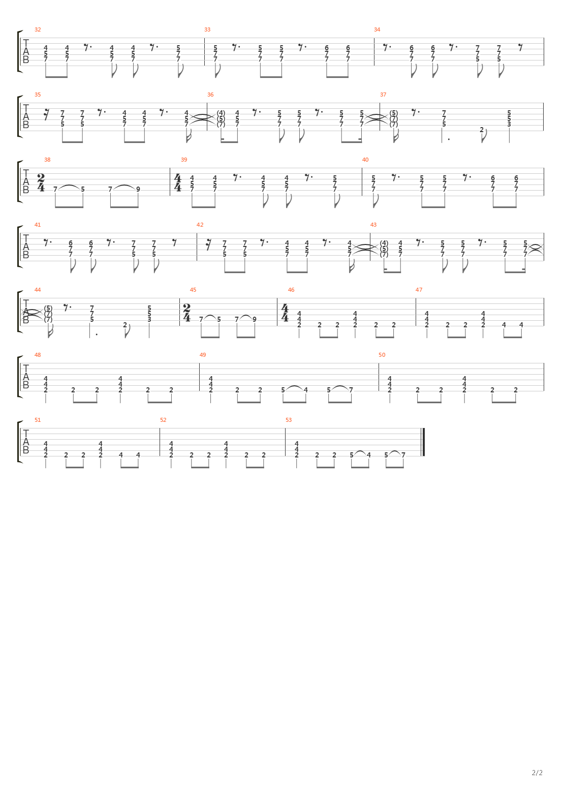 Reroute to Remain吉他谱