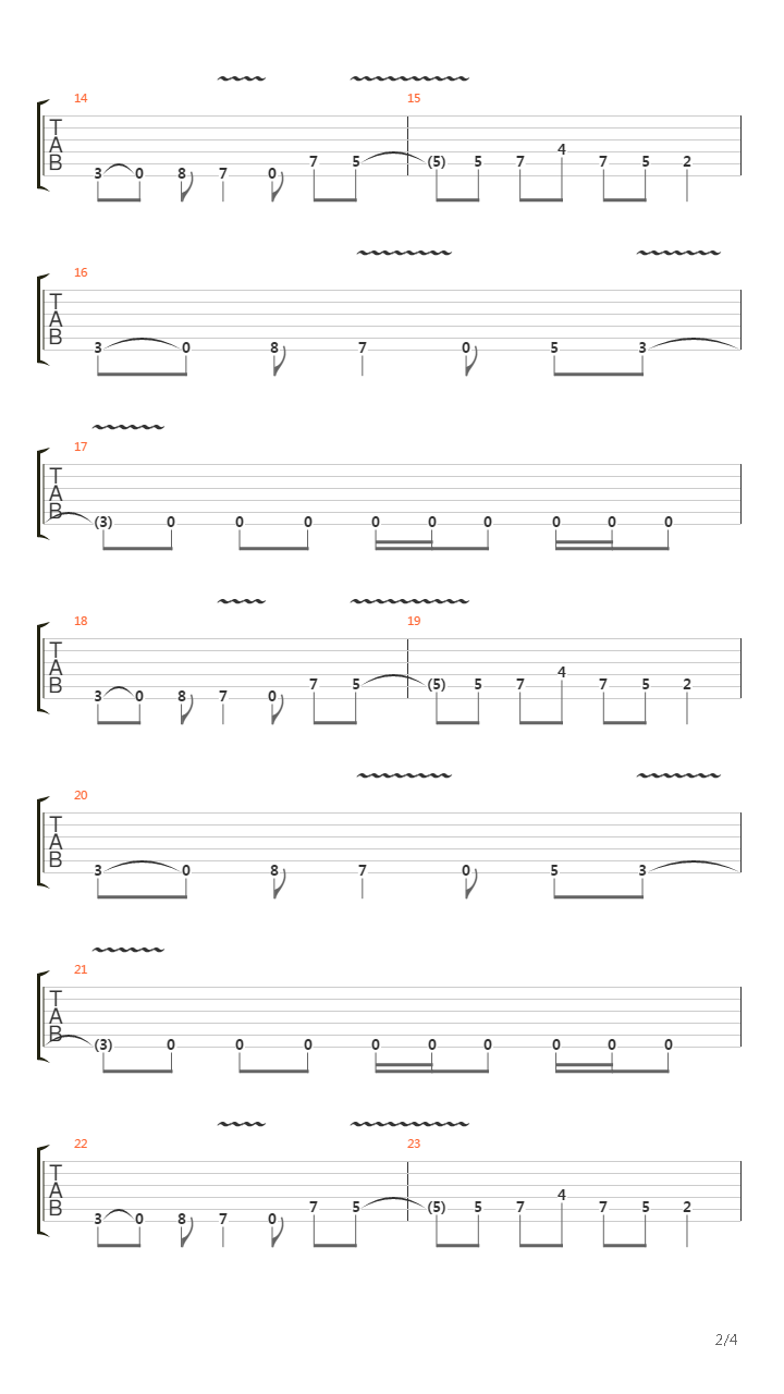 Reroute to Remain吉他谱