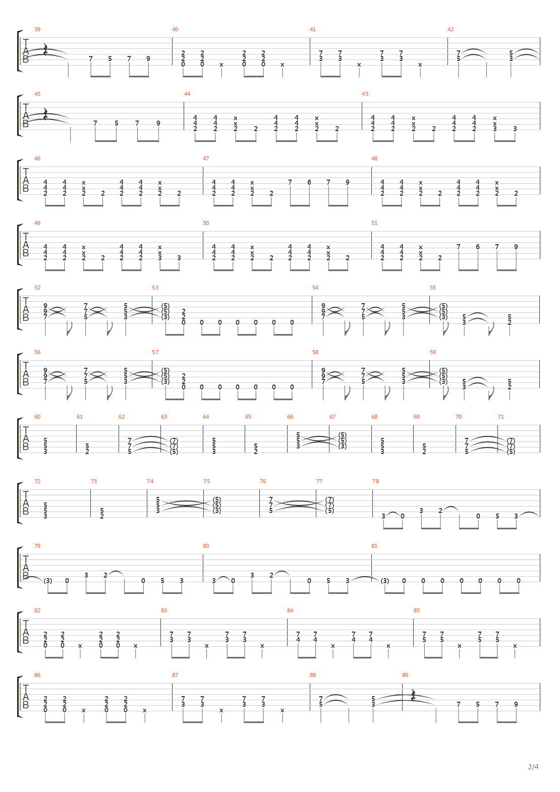 Reroute to Remain吉他谱